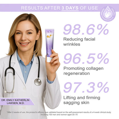 Himilk® Bee Venom & Botox Wrinkle-Lift Tightening Cream 🐝 (Anti-Aging,Hydration, Skin Repair, Acne & Dark Spot Treatment, Wart & Mole Removal, Psoriasis Relief) 🌸- Formulated in Canada