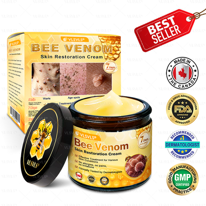 Made and Shipped from Canada ✨ 𝙑𝙇𝙎𝙑𝙇𝙎® Bee 𝙑𝙚𝙣𝙤𝙢 𝘾𝙤𝙢𝙥𝙧𝙚𝙝𝙚𝙣𝙨𝙞𝙫𝙚 𝘾𝙧𝙚𝙖𝙢 (Suitable for use byindividuals of all ages & Dermatologist recommends)⏰ LAST DAY 80% OFF