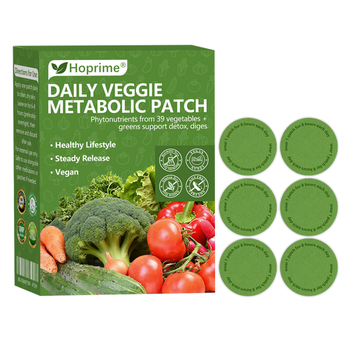 𝐂𝐨𝐦𝐩𝐥𝐞𝐭𝐞 Your Routine with Daily Vegetable Metabolic Patch (Powered by phytonutrients from 39 vegetables & greens🥦)