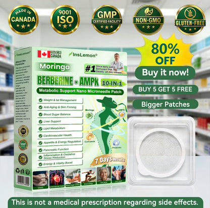 𝐂𝐄 𝐑𝐞𝐠𝐢𝐬𝐭𝐞𝐫𝐞𝐝 & 𝐆𝐌𝐏 𝐂𝐞𝐫𝐭𝐢𝐟𝐢𝐞𝐝 🔬| 𝐈𝐧𝐬𝐋𝐞𝐦𝐨𝐧® 𝑴𝒐𝒓𝒊𝒏𝒈𝒂 & 𝑩𝒆𝒓𝒃𝒆𝒓𝒊𝒏𝒆 𝟏𝟎-𝐈𝐍-𝟏 𝐀𝐝𝐯𝐚𝐧𝐜𝐞𝐝 𝐍𝐚𝐧𝐨 𝐌𝐢𝐜𝐫𝐨𝐧𝐞𝐞𝐝𝐥𝐞 𝐏𝐚𝐭𝐜𝐡 | ✅ 𝐁𝐚𝐜𝐤𝐞𝐝 𝐛𝐲 𝐒𝐜𝐢𝐞𝐧𝐭𝐢𝐟𝐢𝐜 𝐄𝐯𝐢𝐝𝐞𝐧𝐜𝐞 | 𝟏𝟎-𝐢𝐧-𝟏 𝐅𝐨𝐫𝐦𝐮𝐥𝐚 | 𝐑𝐞𝐬𝐮𝐥𝐭𝐬 𝐢𝐧 𝟓 𝐃𝐚𝐲𝐬