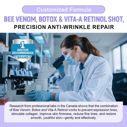 Himilk® Bee Venom & Botox Wrinkle-Lift Tightening Cream 🐝 (Anti-Aging,Hydration, Skin Repair, Acne & Dark Spot Treatment, Wart & Mole Removal, Psoriasis Relief) 🌸- Formulated in Canada