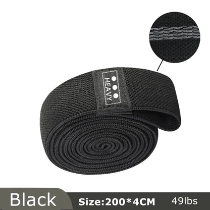Fitness Long Resistance Bands Workout Fabric Elastic Booty Bands Set Pull Up Woman Assist Leg Exercise Gym Equipment for Home