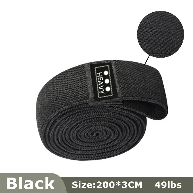 Fitness Long Resistance Bands Workout Fabric Elastic Booty Bands Set Pull Up Woman Assist Leg Exercise Gym Equipment for Home
