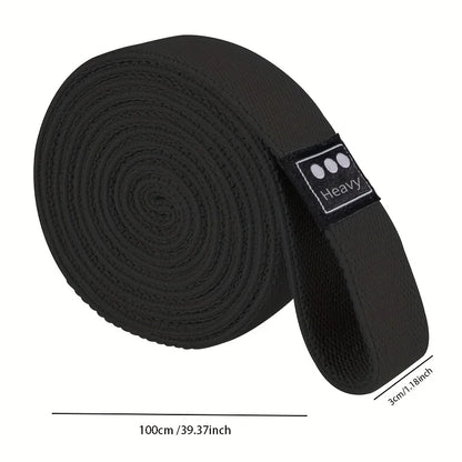 Fitness Resistance Bands - Knit Elastic Stretch Training Pulling Bands Resistance Levels for Yoga & Strength Training
