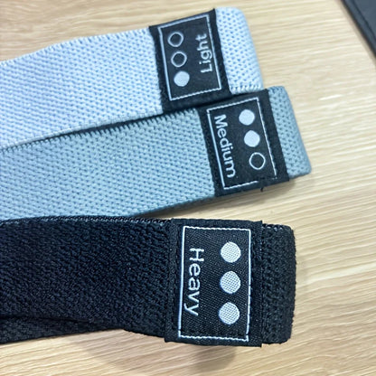 Fitness Resistance Bands - Knit Elastic Stretch Training Pulling Bands Resistance Levels for Yoga & Strength Training