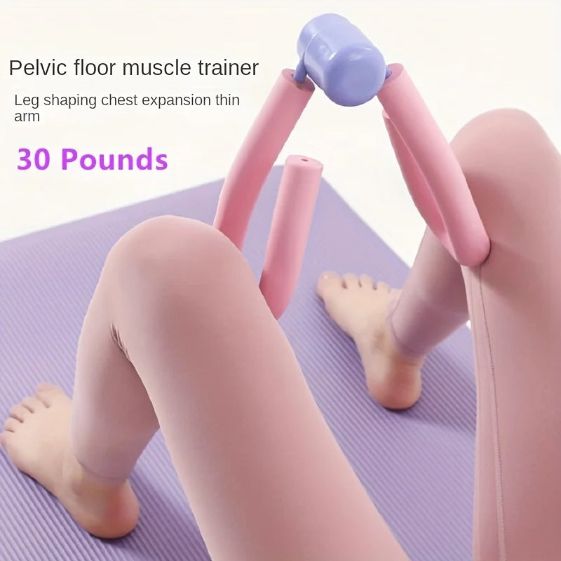 1pc New Multifunctional Pelvic Floor Leg Trainer Thigh Shaping Exercise Home Gym Thin Body Waist Leg Yoga Equipment Accessories