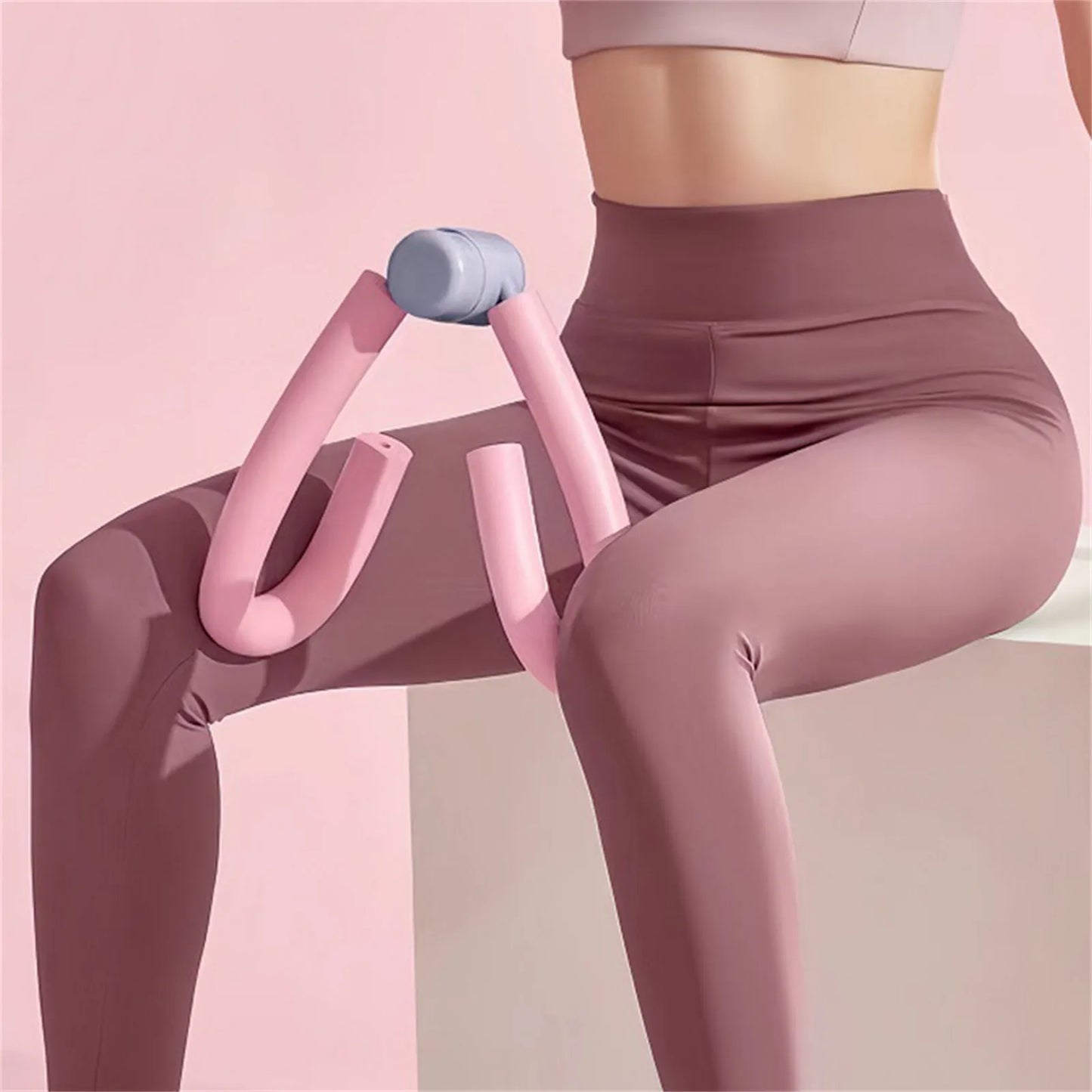 1pc New Multifunctional Pelvic Floor Leg Trainer Thigh Shaping Exercise Home Gym Thin Body Waist Leg Yoga Equipment Accessories
