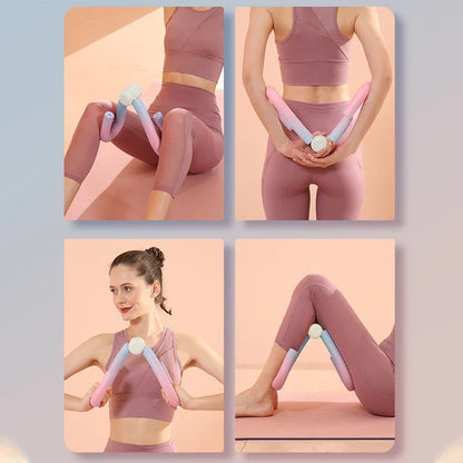1pc New Multifunctional Pelvic Floor Leg Trainer Thigh Shaping Exercise Home Gym Thin Body Waist Leg Yoga Equipment Accessories