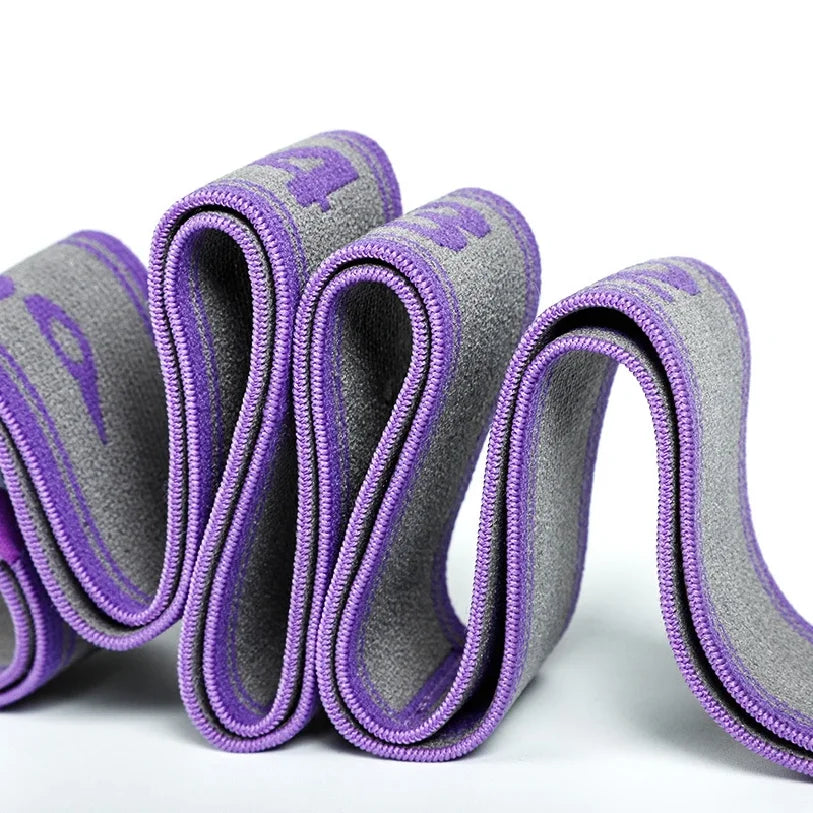 Yoga Stretching Belt Dance Stretching Band Elastic Yoga Resistance Bands Home Pilates Exercise Pull Strap Belt Fitness Sport